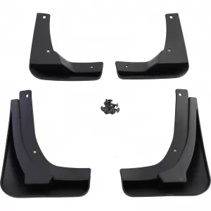 Mud flap set front and rear black for VW Golf 7 GTI GTD13-17