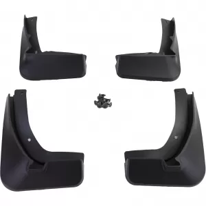 Mud flap set front and rear black for VW Golf 7 GTI GTD13-17