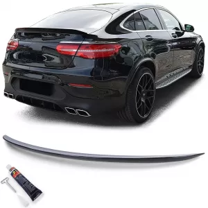 image-63-Hátsó sport spoiler ajak carbon look ABE-vel Mercedes GLC Coupe C253 16-19