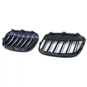 Sport double-slat performance gloss grille suitable for BMW X1 F48 14-19