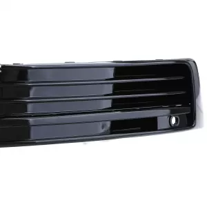 Radiator Grille Mesh Bumper Gloss Black for VW T6 Multivan with ACC 15-19