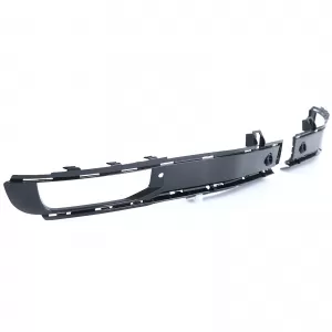 Fog light grille frame bumper black gloss for VW T6 15-19 with PDC