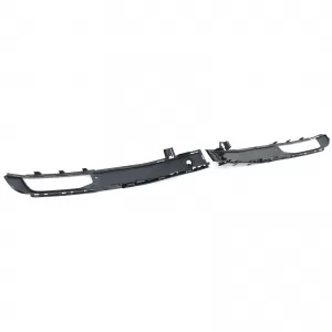 Fog light grille frame bumper black gloss for VW T6 15-19 with PDC