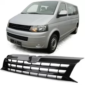 image-32-Hűtőrács embléma nélkül fényes fekete VW Bus T5 Facelift 09-15