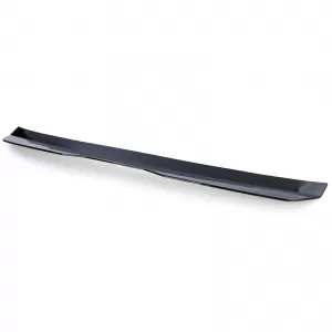 Roof rear spoiler lip gloss black for VW Polo 5 6R 6C Facelift 14-17