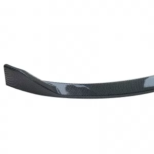 Front spoiler lip bumper carbon look for Audi A5 8T 8F 2011-2017