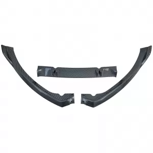 Front spoiler lip bumper carbon look for Audi A5 8T 8F 2011-2017