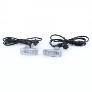Side indicators white pair for Mercedes C-Class W202 SL R129 W140 190 W201