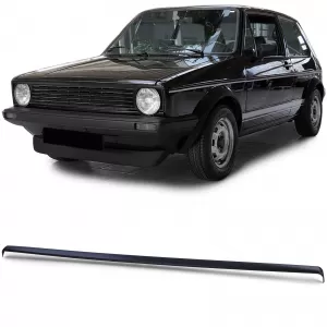 Grille spoiler headlight trim black for VW Golf 1 Cabrio 74-89 Caddy 82-92