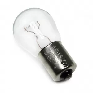 Osram bulb BA15S 21W 12V metal base white for tail lights indicators