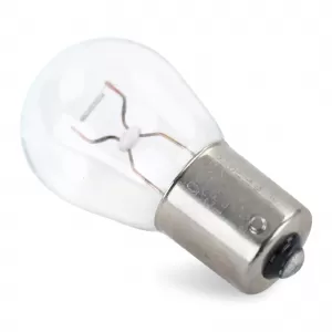 Osram bulb BA15S 21W 12V metal base white for tail lights indicators