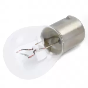 Osram bulb BA15S 21W 12V metal base white for tail lights indicators