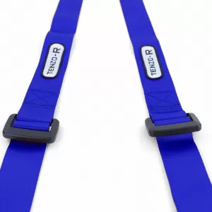 Tenzo-R Sport Harness Belt Safety Belt 3 Point Blue with E Mark