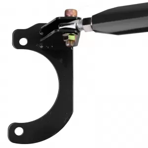 Aluminum strut bar black front 3-piece adjustable for Mazda MX-5 NA NB 1989-2000