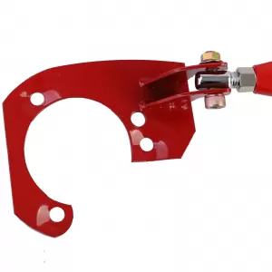 Aluminum strut bar red adjustable fits BMW E46 6 cyl 320i 323i 325i 328i 330i