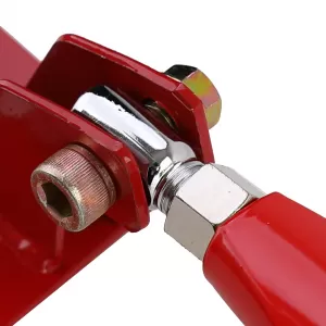 Aluminum strut bar red adjustable fits BMW E46 6 cyl 320i 323i 325i 328i 330i
