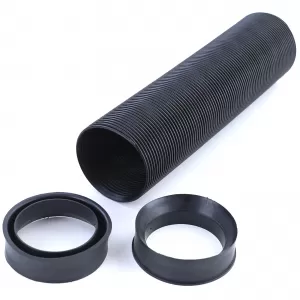 Luftansaugschlauch-Set leistungsstark schwarz universal, geeignet für Sportluftfilter-image-6193015