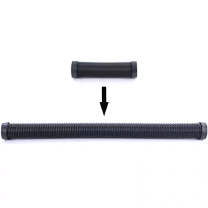 Luftansaugschlauch-Set leistungsstark schwarz universal, geeignet für Sportluftfilter-image-6193020