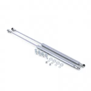 Bonnet lifters dampers chrome pair for VW Golf 2 83-92