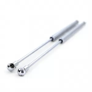 Bonnet lifters dampers chrome pair for VW Golf 2 83-92