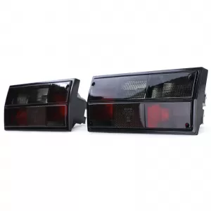 Hátsó lámpák fekete füst színű pár VW Bus Panel Van Transporter T3 79-92-image-6193076