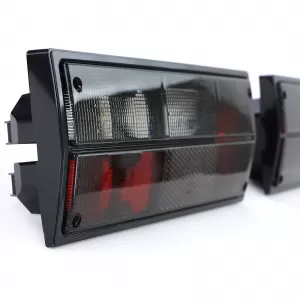 Hátsó lámpák fekete füst színű pár VW Bus Panel Van Transporter T3 79-92-image-6193079