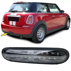 image-2-LED-Rücknebellicht schwarz rauchig, geeignet für Mini R56 R57 Cabrio One Cooper D 06-10