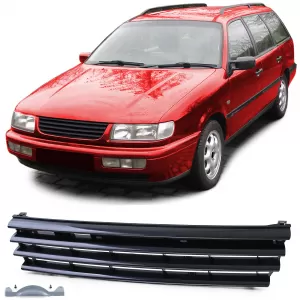 Sport grille radiator grille without emblem black for VW Passat 35i B4 93-97