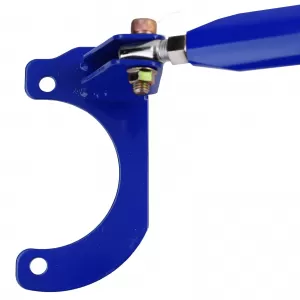 Aluminum strut bar blue front 3-piece adjustable for Mazda MX5 NA NB 89-00