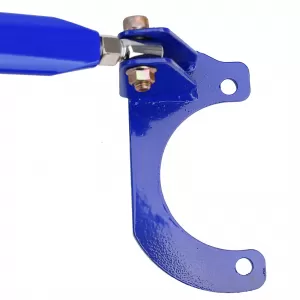 Aluminum strut bar blue front 3-piece adjustable for Mazda MX5 NA NB 89-00