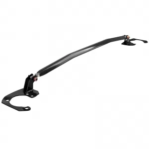 Aluminum strut bar black adjustable for BMW E46 6 cyl 320i 323i 325i 328i 330i