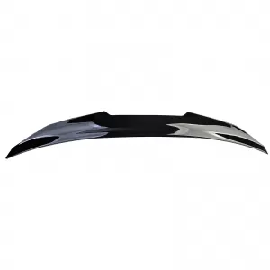 Rear spoiler ducktail black gloss suitable for 5 Series BMW G30 sedan 16-20