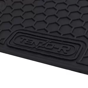 Car Rubber Floor Mats Black Premium Set for Mercedes GLE V167 from 2018