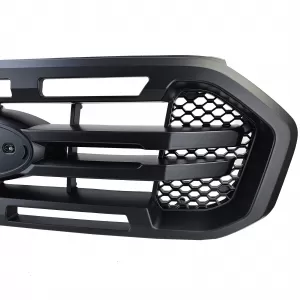 Sport grille black with double bar fits Ford Ranger T8 19-23 2.0 TDCi
