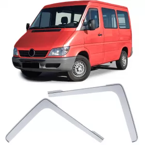 Wind deflector rain guard wind protection clear for Mercedes Sprinter W901 - W905 95-05