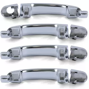 Chrome exterior door handles set of 4 for replacement for VW Bus T5 03-09 Multivan