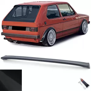 Sport roof spoiler rear spoiler black matt suitable for VW Golf 1 74-85 also GTI