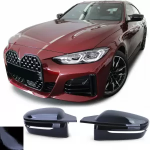 image-79-Fényes fekete tükörborítás cserealkatrész BMW 4-es G22 G23 G26 20-tól