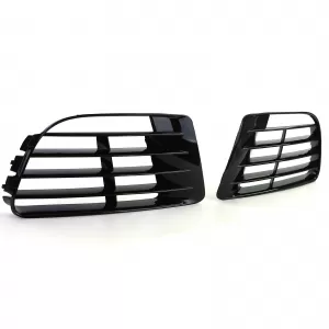 Bumper grille mesh insert set for Golf 6 09-12 with R20 bumper