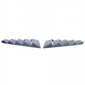 Side window cover louvers for Ford Mustang 6 Coupe 14-22