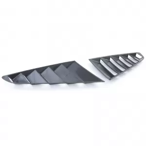 Side window cover louvers for Ford Mustang 6 Coupe 14-22