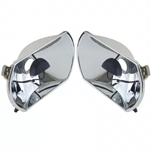 Riflettori per fari con set di regolazione adatto per Mercedes R107 SL SLC 85-89-image-6193497