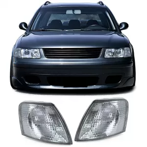 Indicator Black Smoke Pair Left Right for VW Passat 3B Sedan Variant 96-00