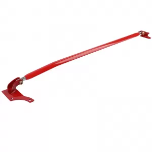 Aluminum strut bar adjustable red for front for VW Golf 4 + Bora 97-03