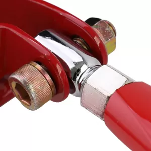 Aluminum strut bar adjustable red for front for VW Golf 4 + Bora 97-03