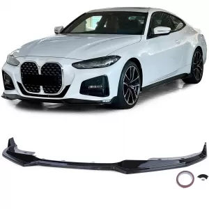 Front spoiler lip Performance gloss black fits for BMW 4 Series G22 G23 from 2020
