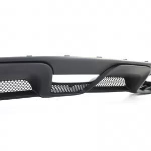Diffusore posteriore look Shelby GT350 + doppi terminali di scarico adatto per Ford Mustang 6 14-17-image-6193602