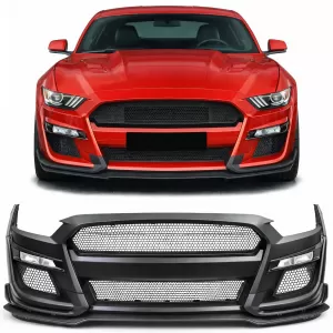 image-40-Első Performance lökhárító GT500 Look Ford Mustang Coupe Convertible 14-17