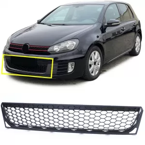 Honeycomb Mesh Grille Bumper suitable for VW Golf 6 08-12 GTI GTD