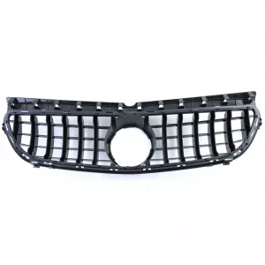Grilă sport neagră lucioasă cu crom, potrivită pentru Mercedes B-Class W246 14-18-image-6193670